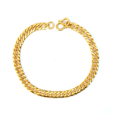 24K G CUBAN CHAIN BRACELET